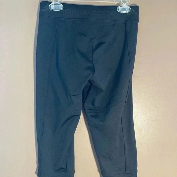 Adidas by Stella McCartney  black capri leggings - Picture 4 of 7